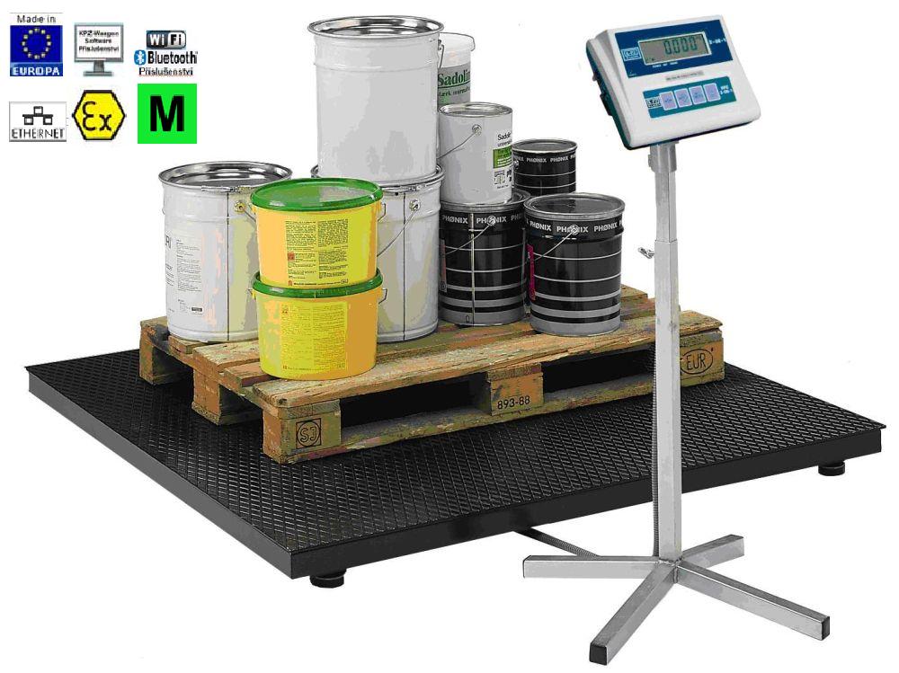 Plošinová váha KPZ 2JE  1500x2000  2000Kg/1000g