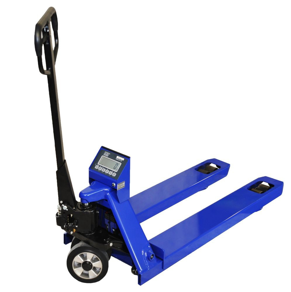 Paletový vozík s váhou KPZ 71-9 1800mm 2200Kg dílek 1000g
