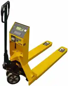 Paletový vozík s váhou KPZ 71-7E 600 Kg dílek 200g