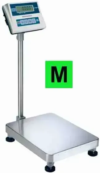 Můstková váha KPZ 2E06S   800x800x150 mm 150Kg/50g