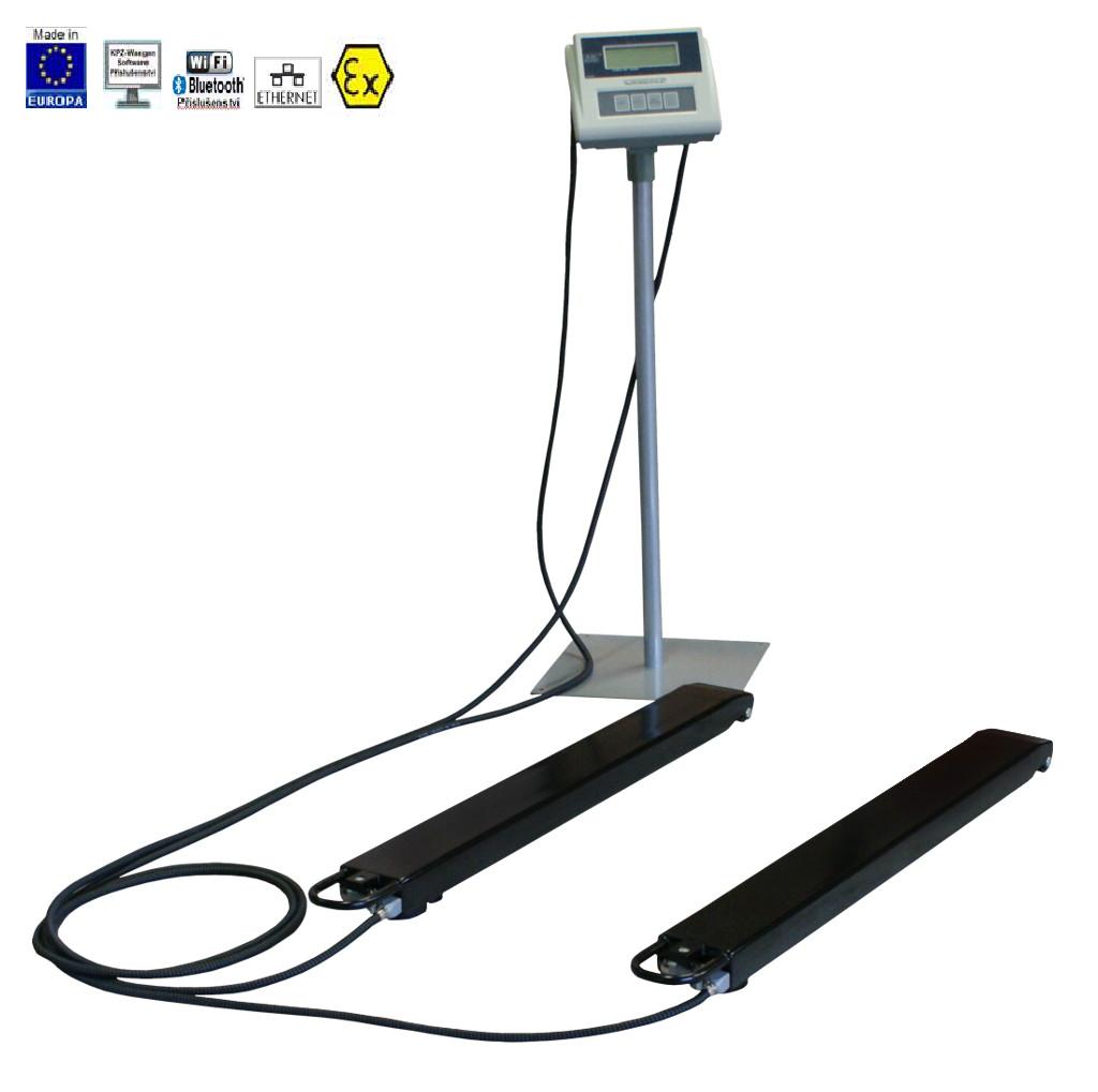 Výhodná ližinová váha  1BSX 85 x 1500 mm 2000 Kg 1000 g