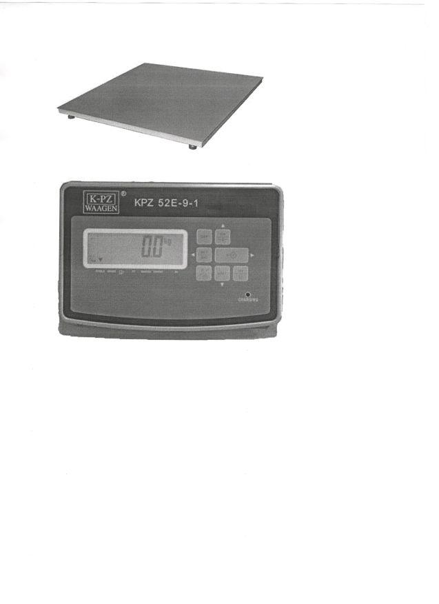 Nájezdová nerezová váha KPZ 2DN  