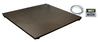 Výhodná plošinová váha KPZ 2SX  1250x1250 mm 1500/3000 Kg 500/1000g 