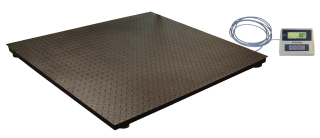 Výhodná plošinová váha KPZ 2XE  1000x1000 mm 1500 Kg 500g 