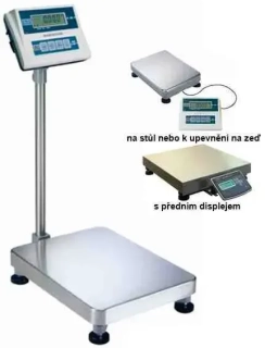 Můstková váha KPZ 206S  600x600x150 mm 75Kg/5g