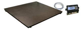 Akční  plošinová váha KPZ 2SCM  1000x1000 mm 1500/3000 Kg 500/1000g 