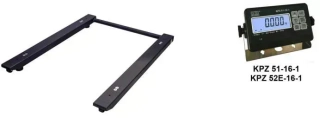 Akční paletová váha  KPZ 1SCE  800x1200 mm 1500Kg/500g 